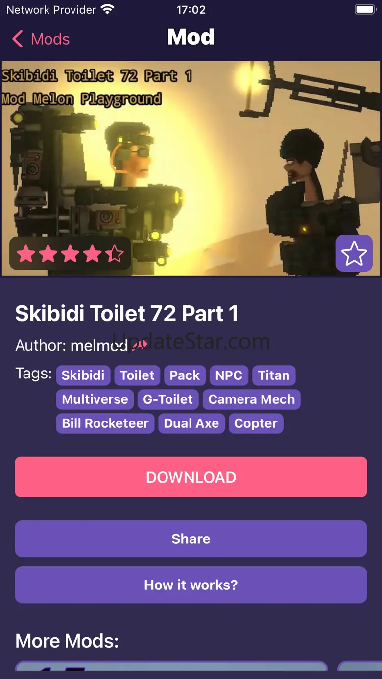 Skibidi Mods for Melon Sandbox 1.0.1