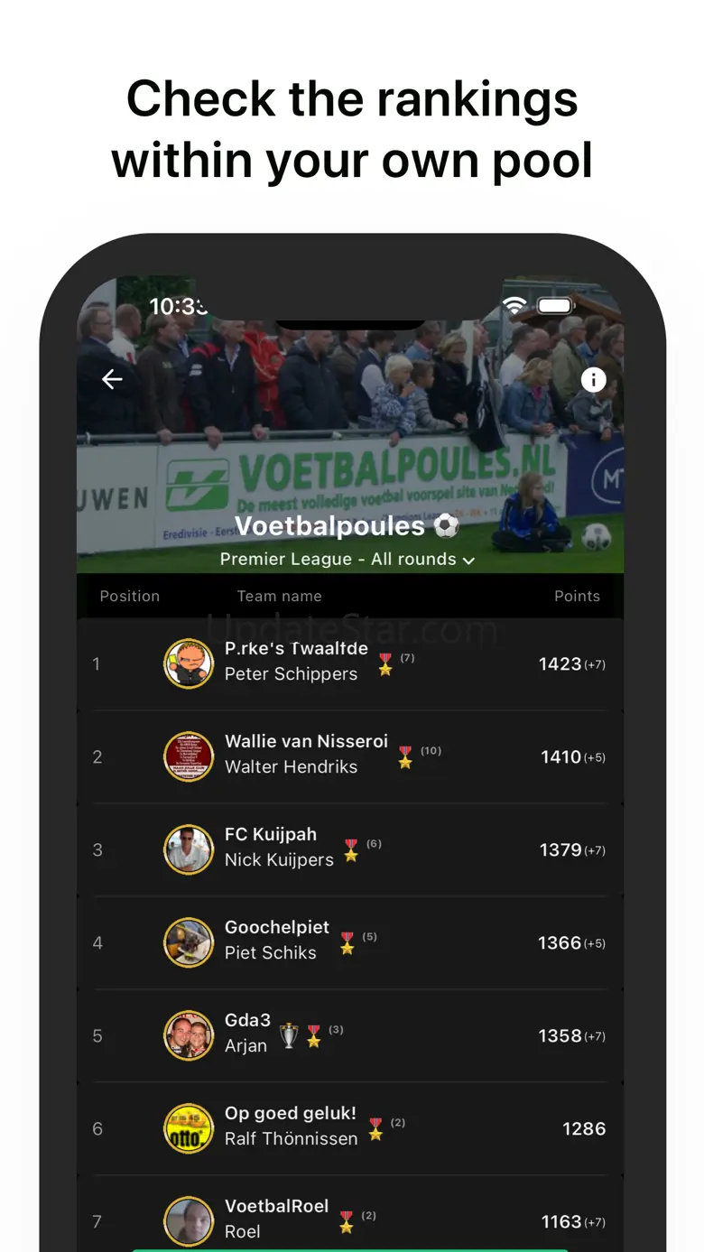 Voetbalpoules 1.0.102