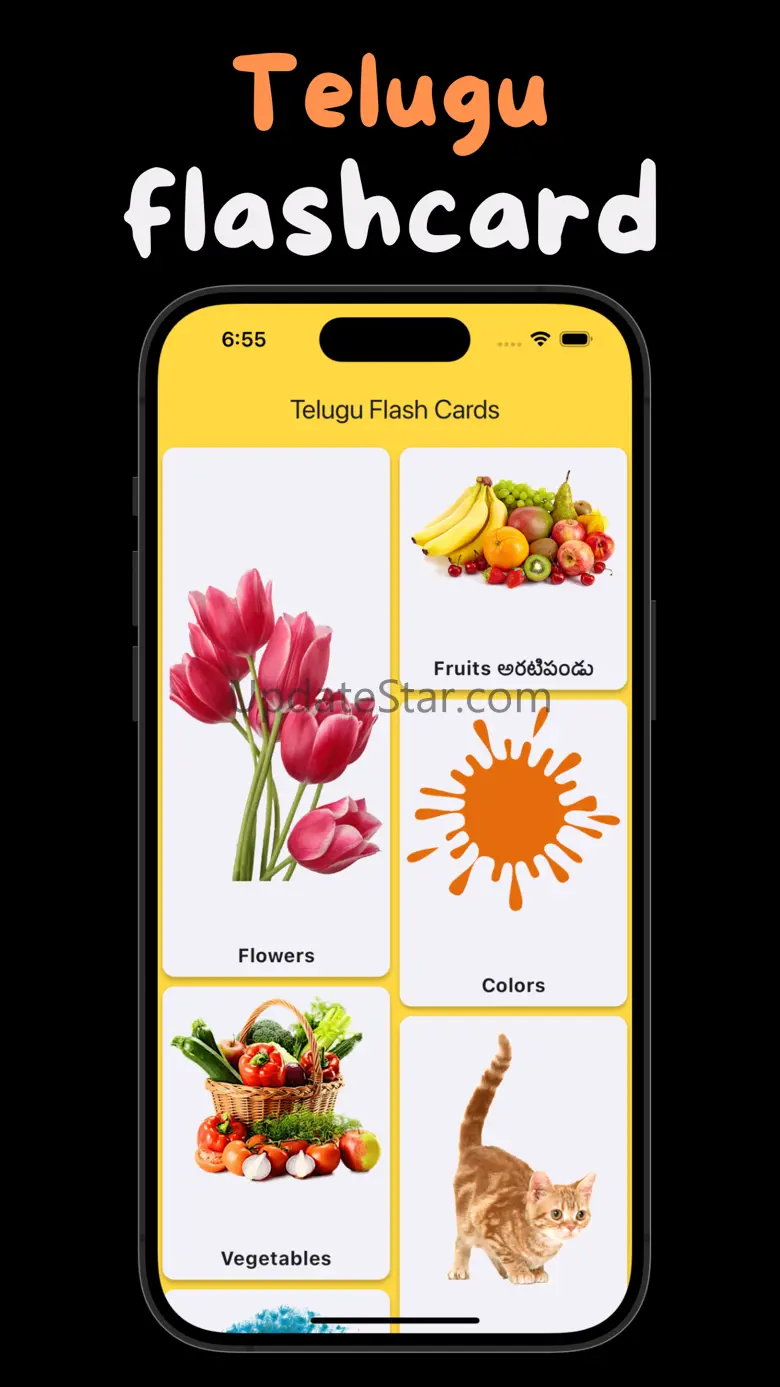 Learn Telugu Flash Cards 2.0.1