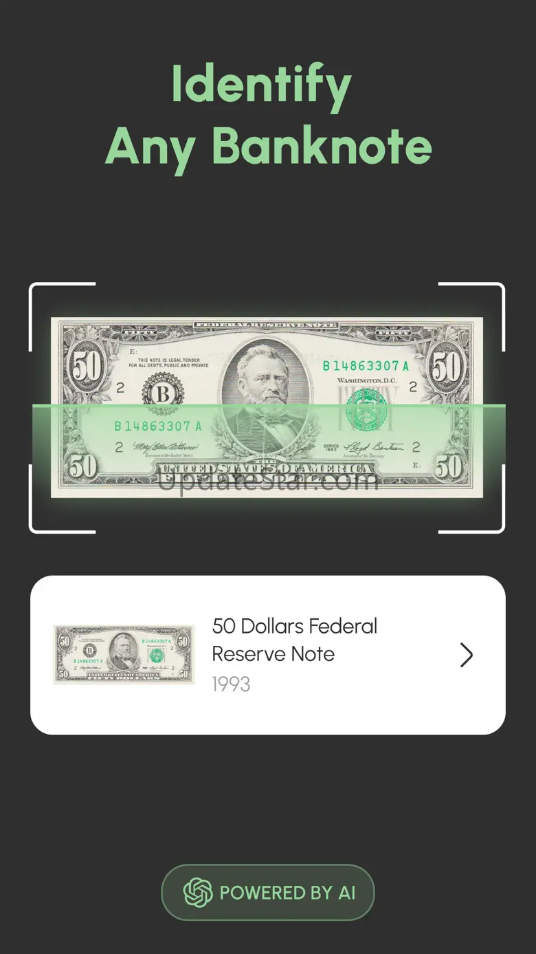 Money Identifier 1.0.0