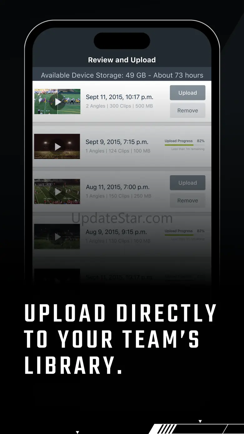 Hudl Sideline 1.64.1