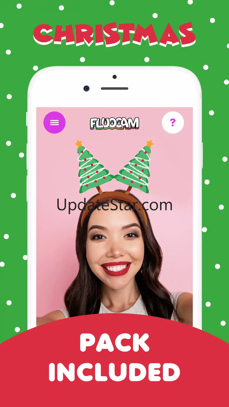 Funny face filters FluoCam 2.7