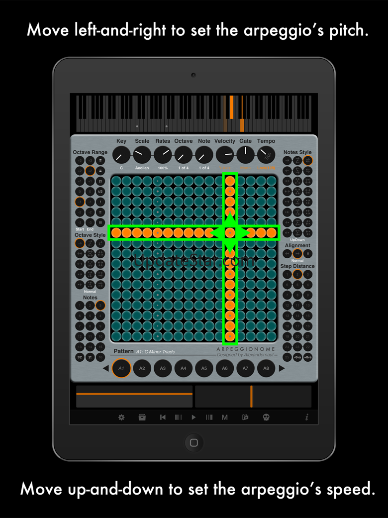 Arpeggionome Pro | matrix arpeggiator 1.3.0
