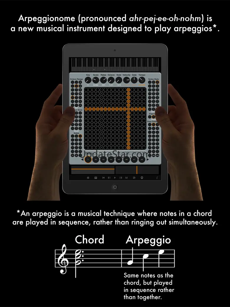 Arpeggionome Pro | matrix arpeggiator 1.3.0