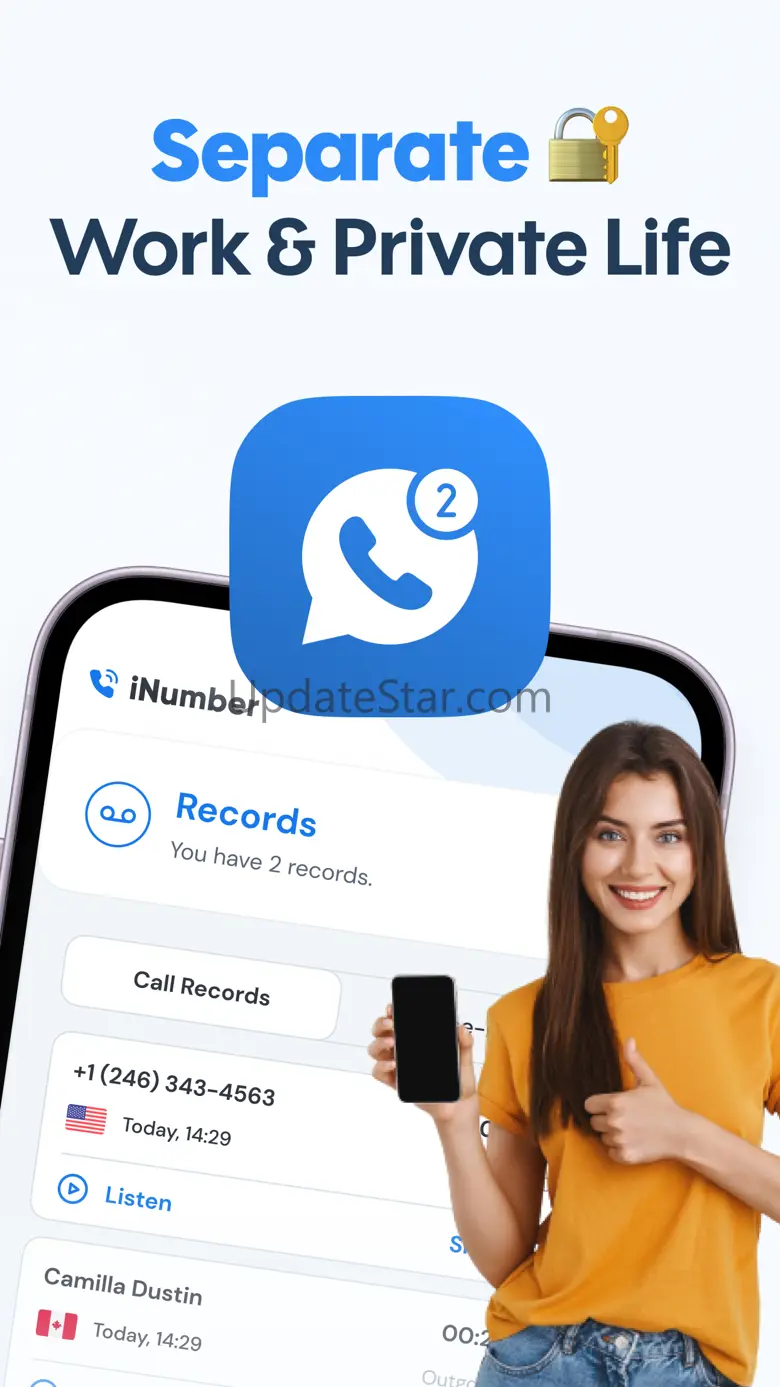 iNumber: Second Phone Number 1.2.2