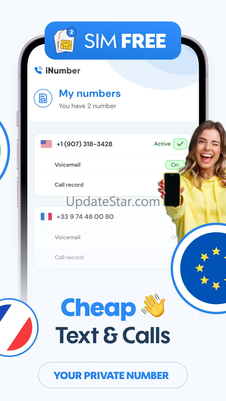 iNumber: Second Phone Number 1.2.2