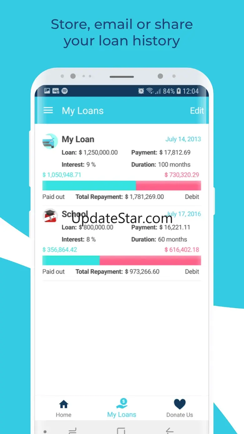 Loans & Interests Simulator 1.2.1