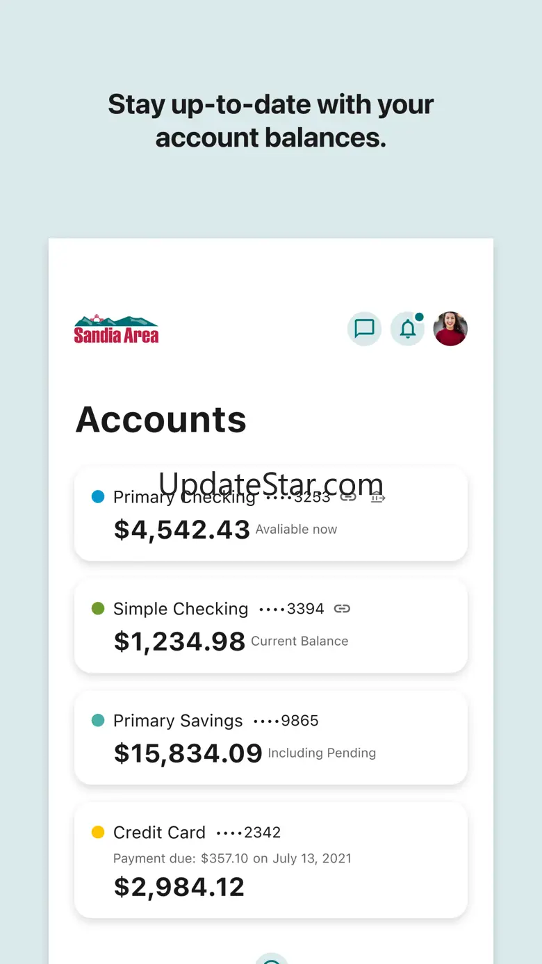 Sandia Area FCU Mobile Banking 4012.3.1