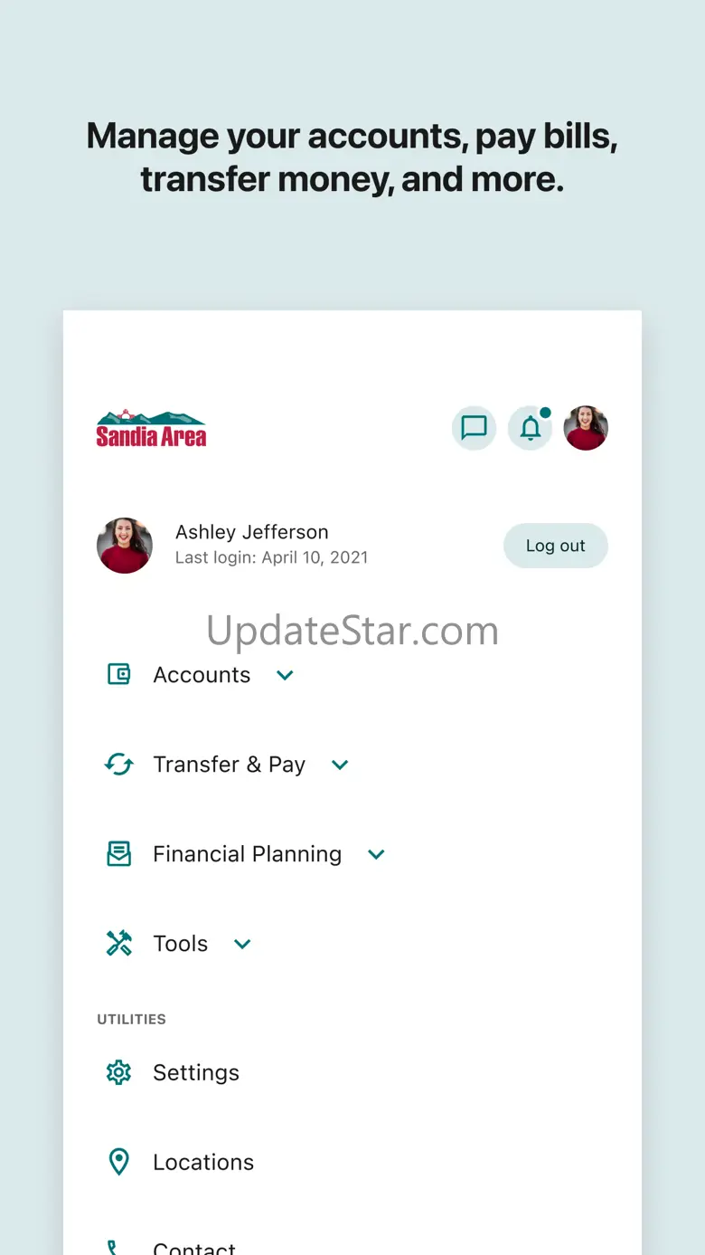 Sandia Area FCU Mobile Banking 4012.3.1