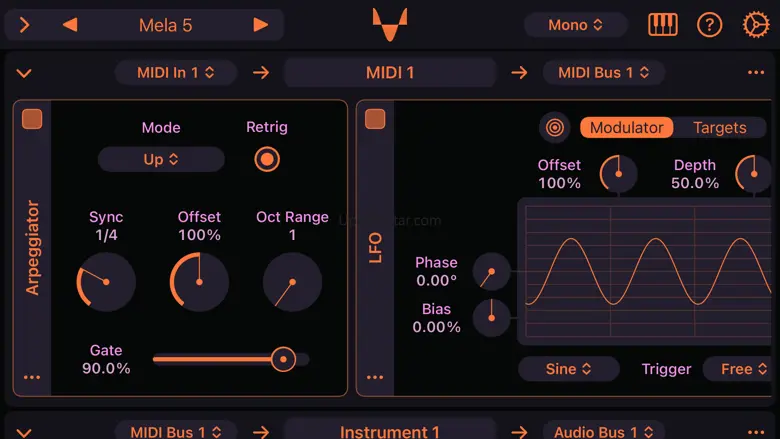 Mela 5 – AUv3: Synth, FX, MIDI 5.4