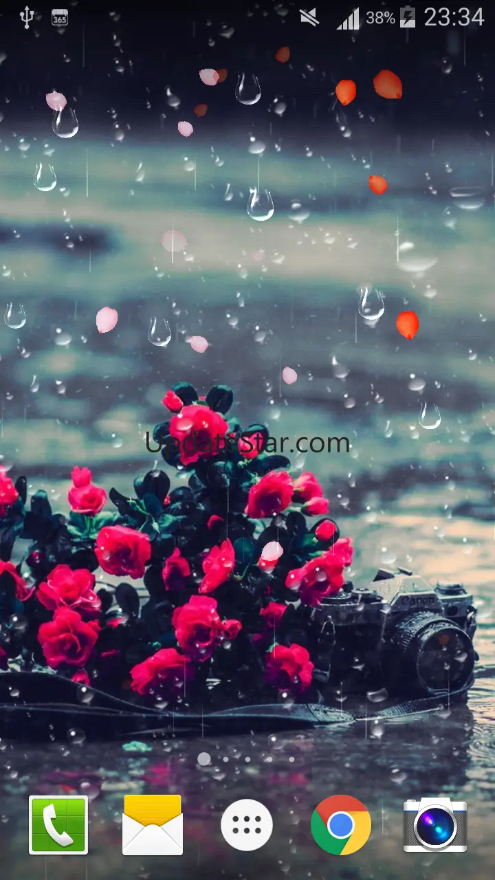 Rose Raindrop Live Wallpaper 1.0.9