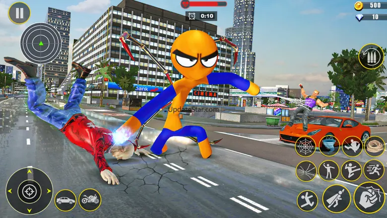 Stickman War Games - Superhero 6.0