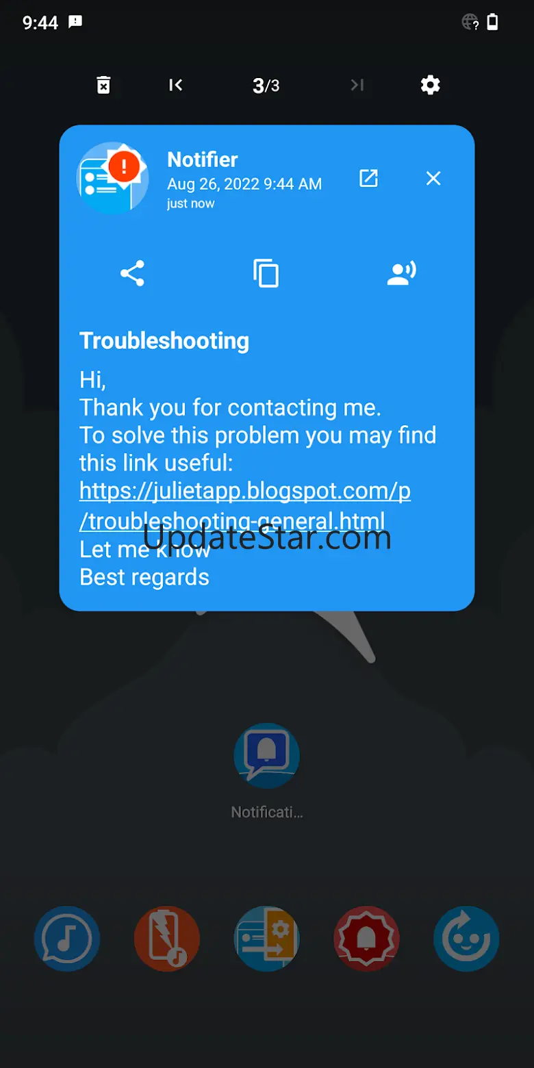 Notification Popup 4.1