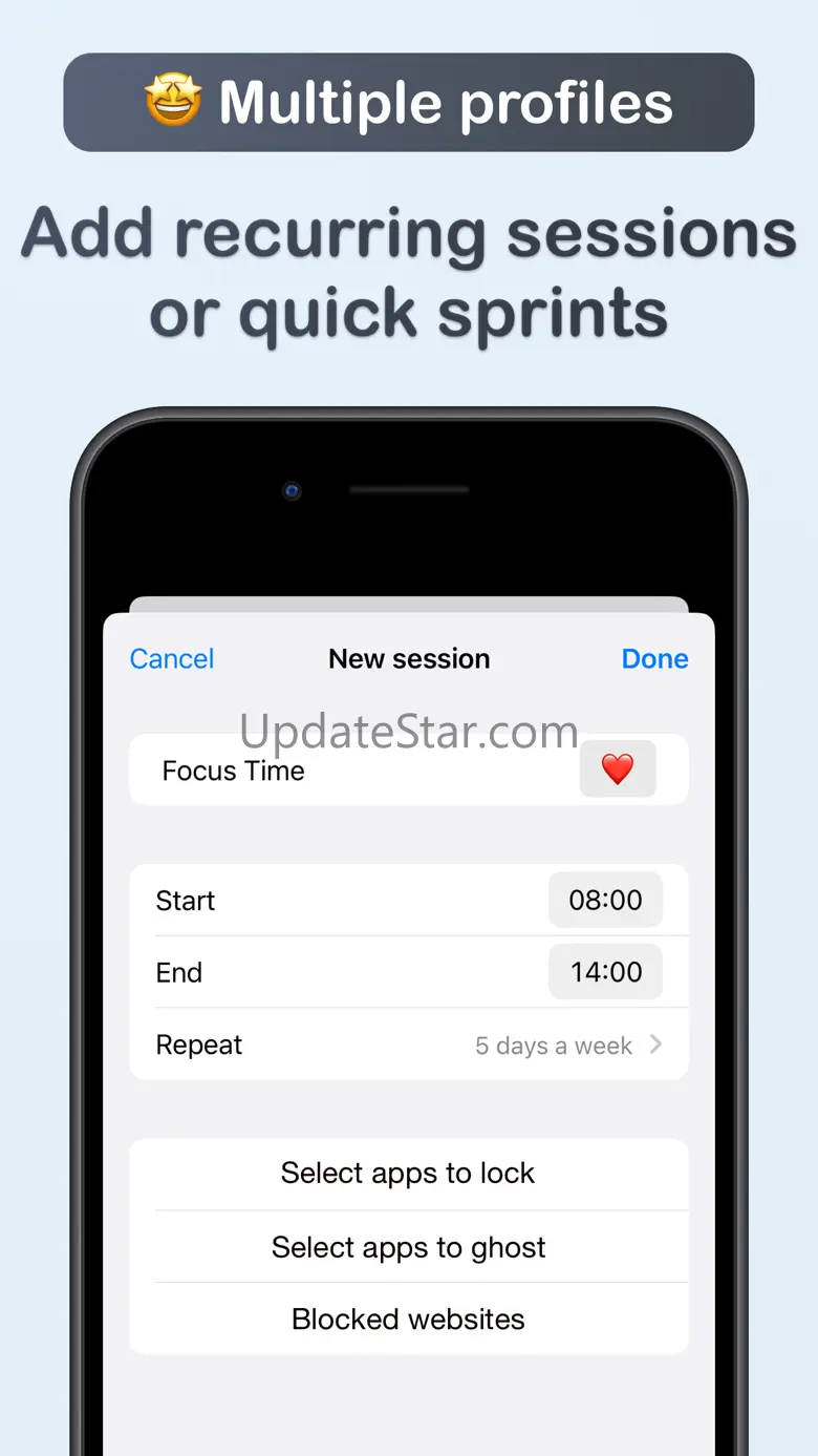 Unscreen • Control phone usage 2.9.5