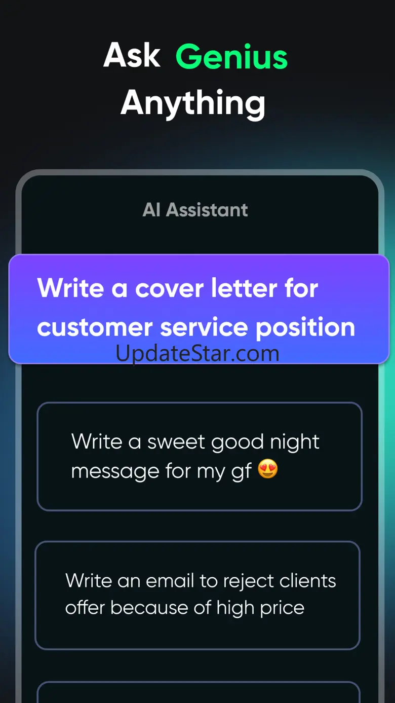 ChatGenius - Chat AI Assistant 3.6