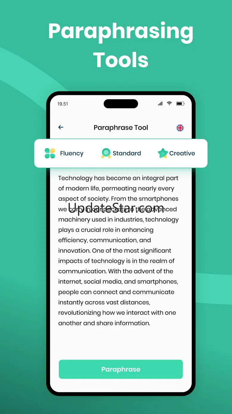 Paraphrasing Tool - AI Based 2.0.8
