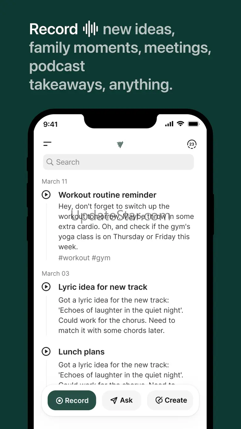 Voicenotes: AI Voice Notes 1.2.26