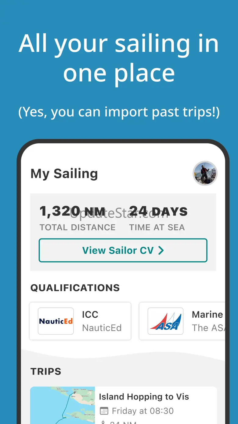 SailTies: Logbook GPS Tracking 2.8.0