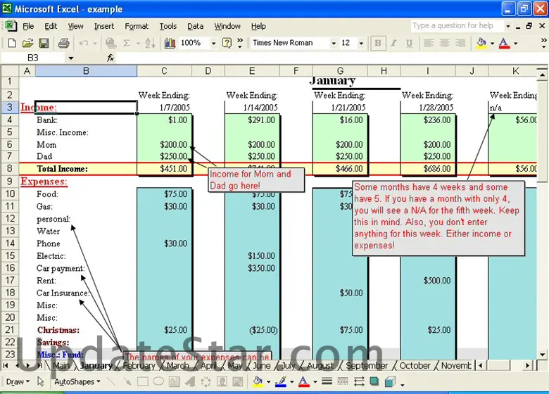 Basic Home Budget 2007 9.0.1