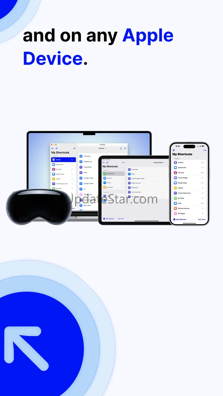 Keyboard Shortcuts - OneTap Version 3.3.1