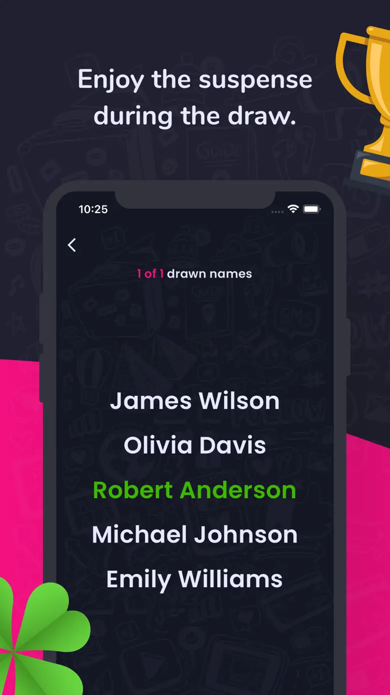 Random name picker for raffles 2.0.10