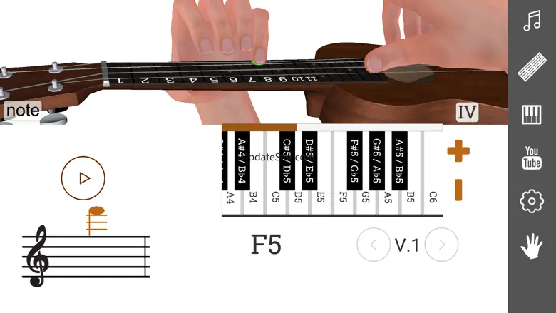 3D Ukulele Notes - Fingering 1.0.4