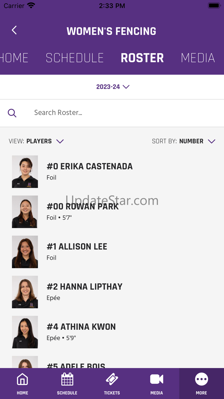 Northwestern Wildcats 3.0.3