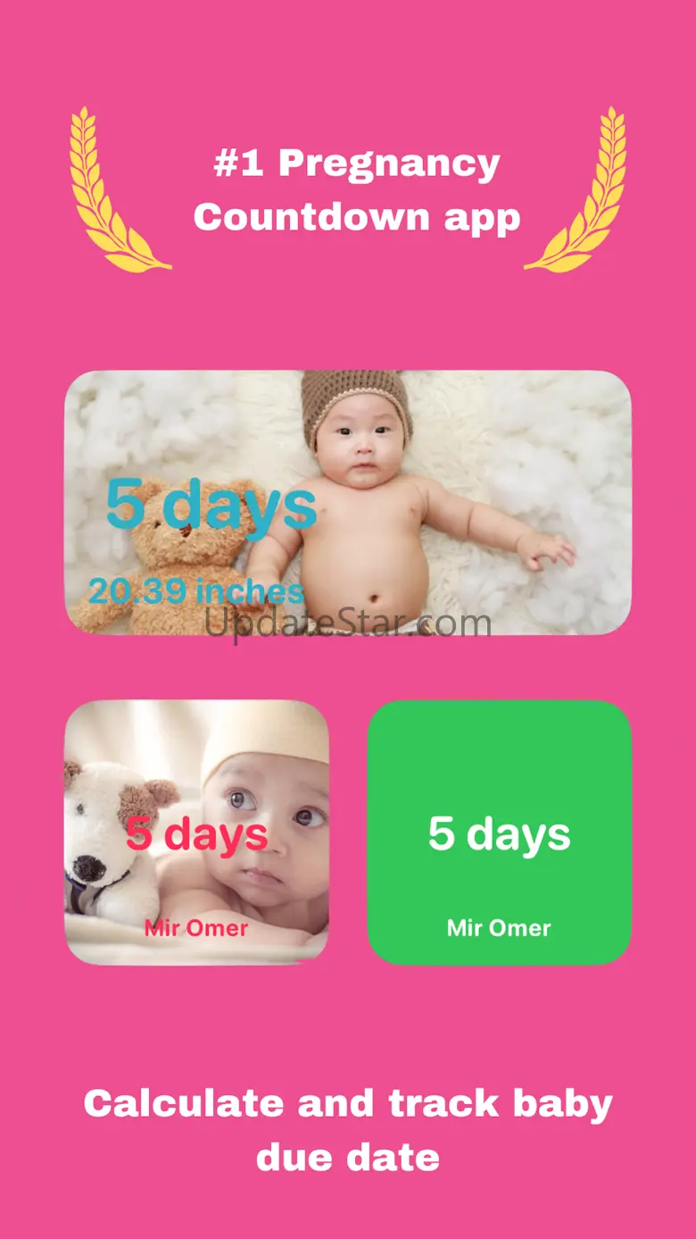Baby Countdown Due Date Track 1.31.1