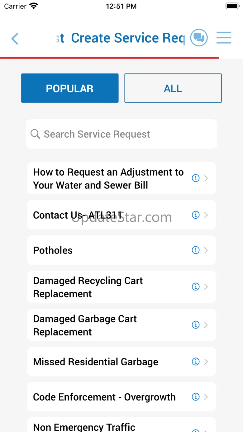 ATL311 Mobile App 2.24