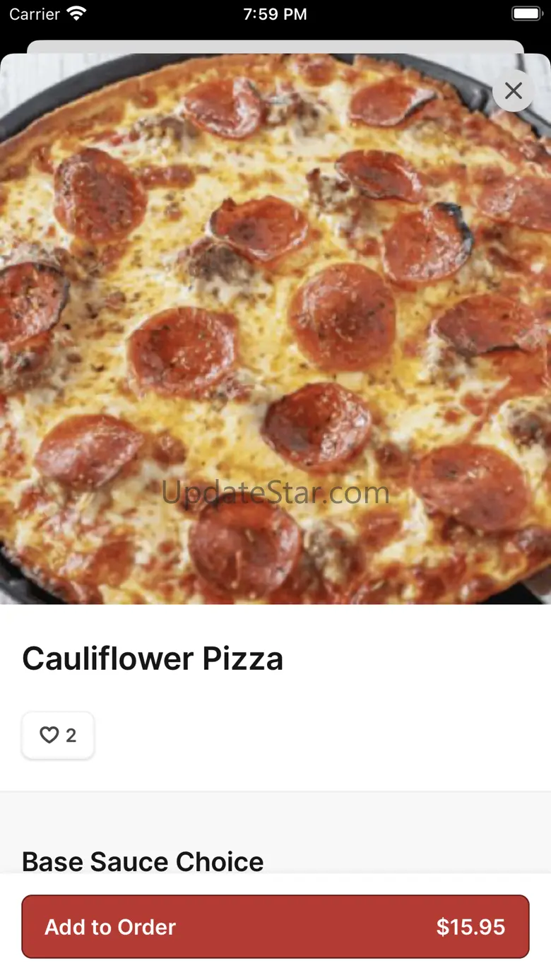 Pusateri's Chicago Pizza 33.0.1