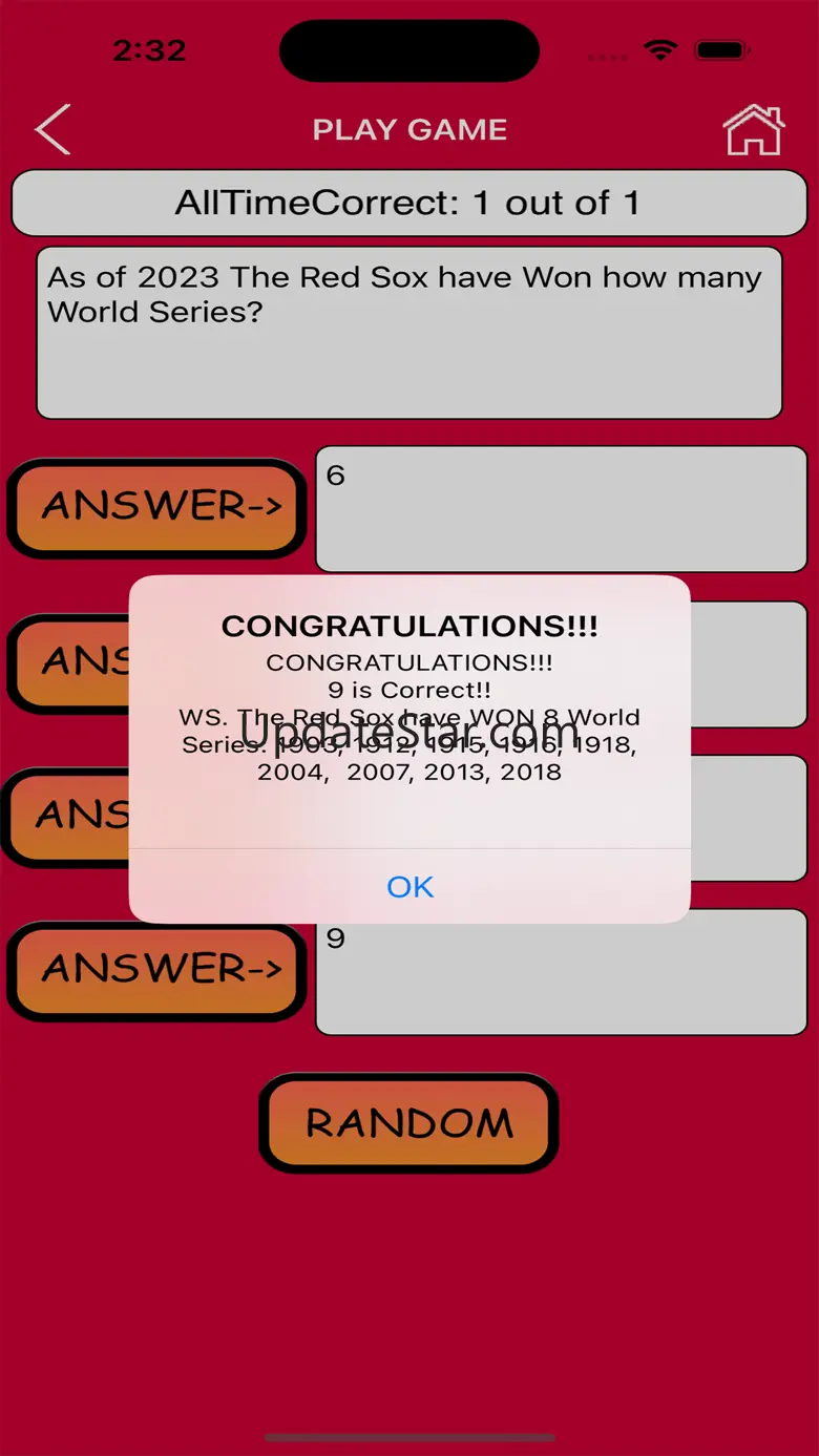 Trivia for Boston Red Sox Fans 31.0