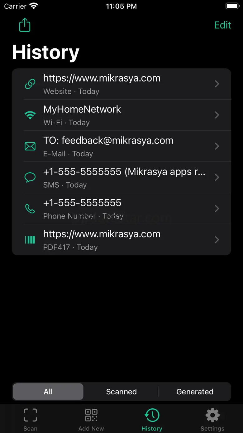 QR Code Reader, Generator 2024.5