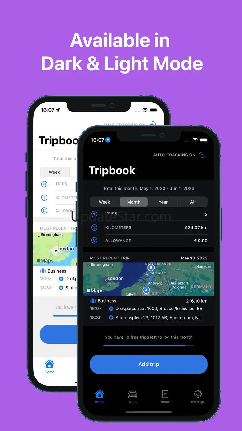 Car Mileage Tracker Tripbook 1.47