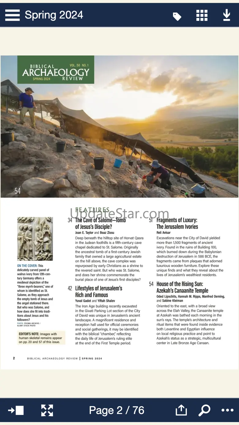 Biblical Archaeology Review 7.1.5
