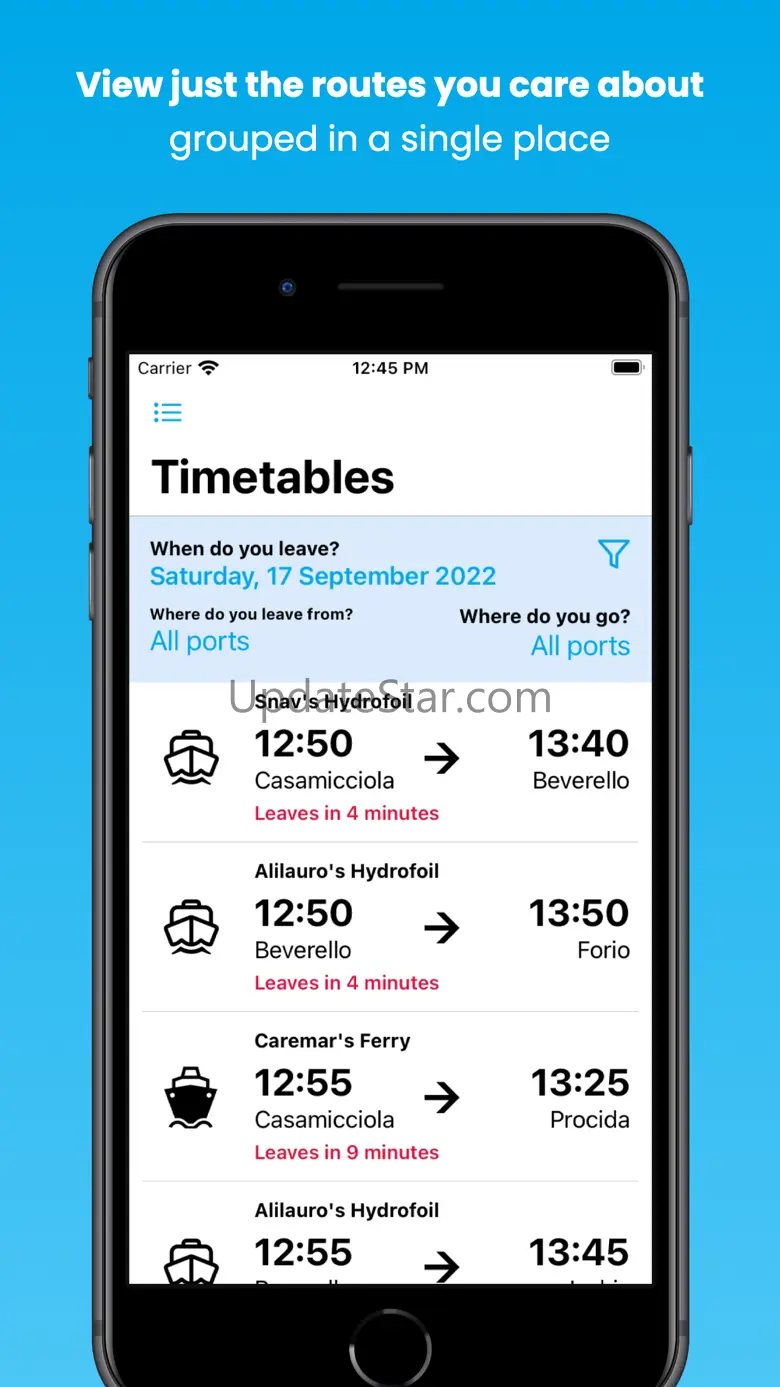SeaTime - Ferry Naples' Gulf 3.2.0