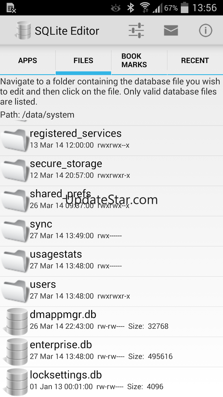 SQLite editor