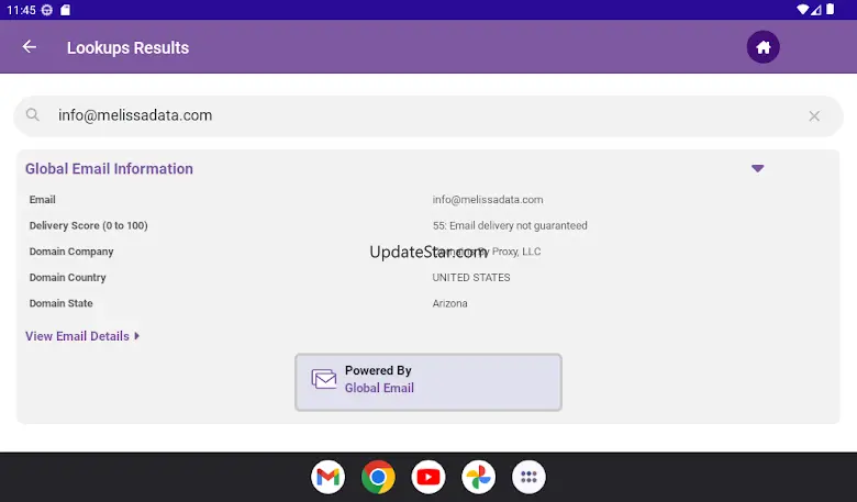 Melissa Lookups 1.5.1