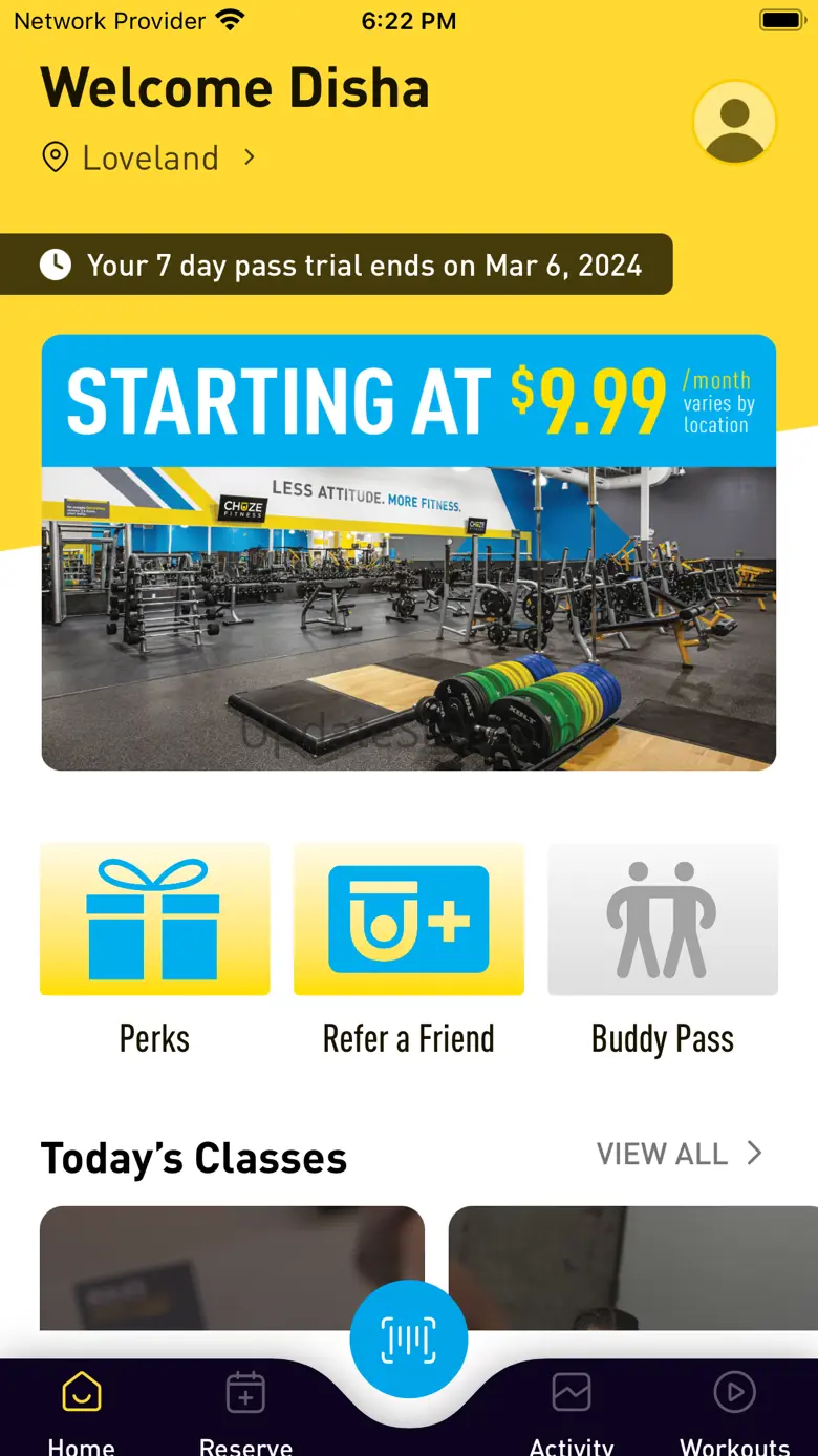 Chuze Fitness - New 1.2.0