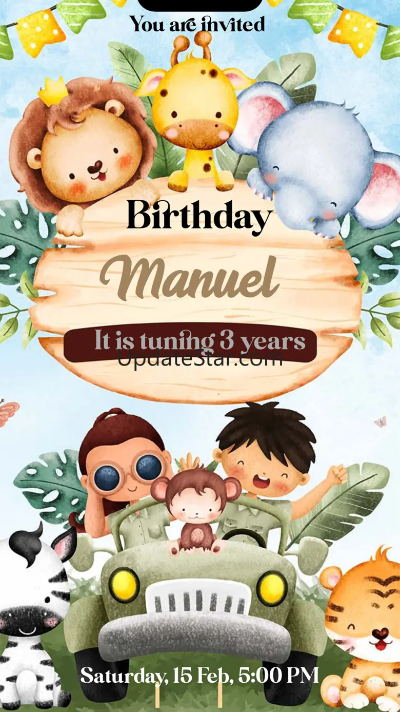 Birthday invitation maker . 13