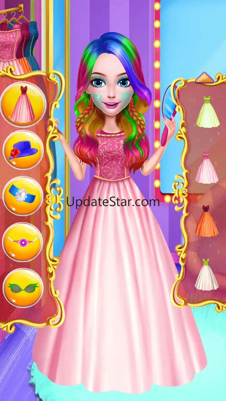 Magic Rainbow Braid Hair Salon