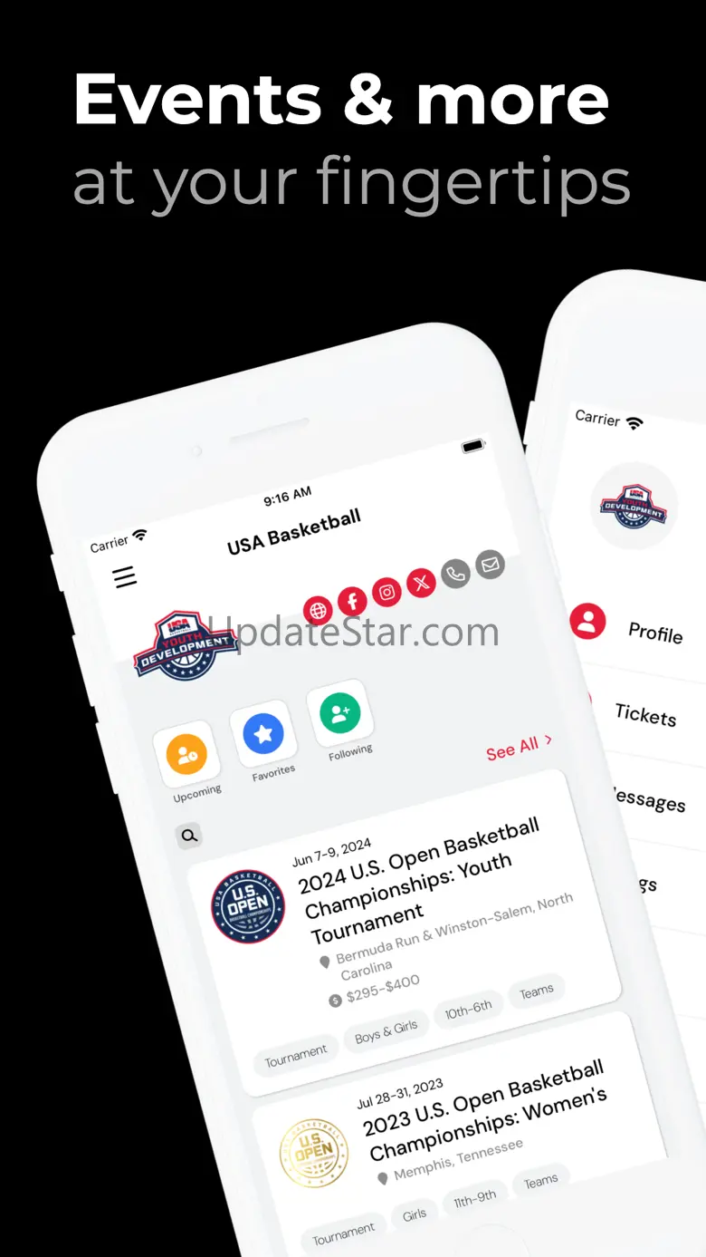 USA Basketball: Events 6.7.2