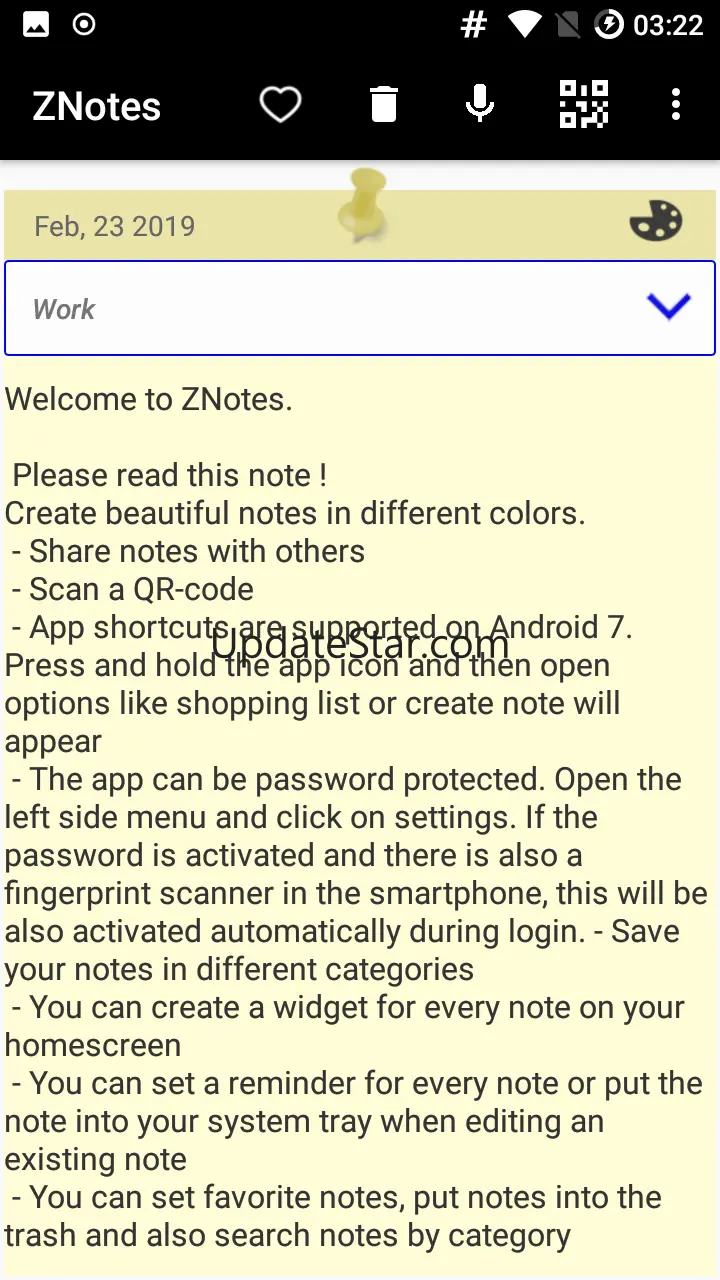 Notepad App ZNotes 1.7