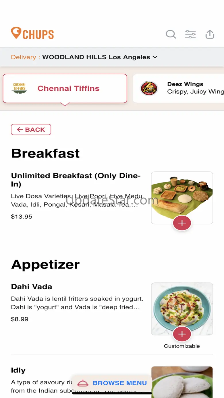 Chups - Mom2Mom Meals 4.29