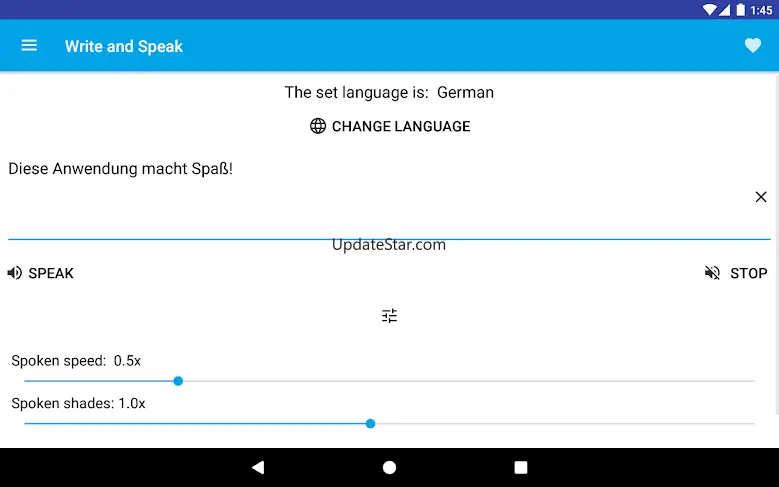 Write & Speak 3.41