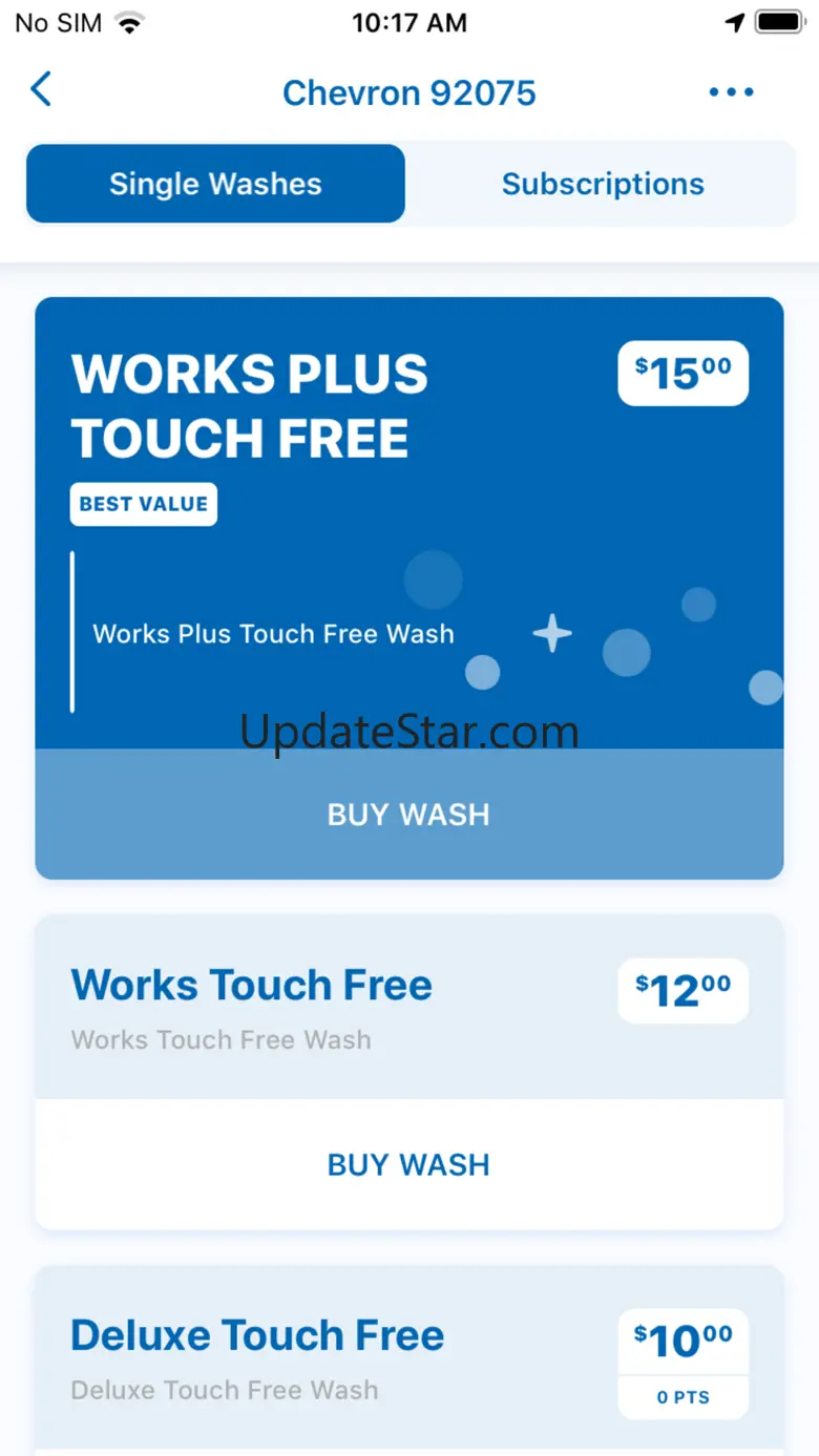 Chevron Car Wash 5.0.62