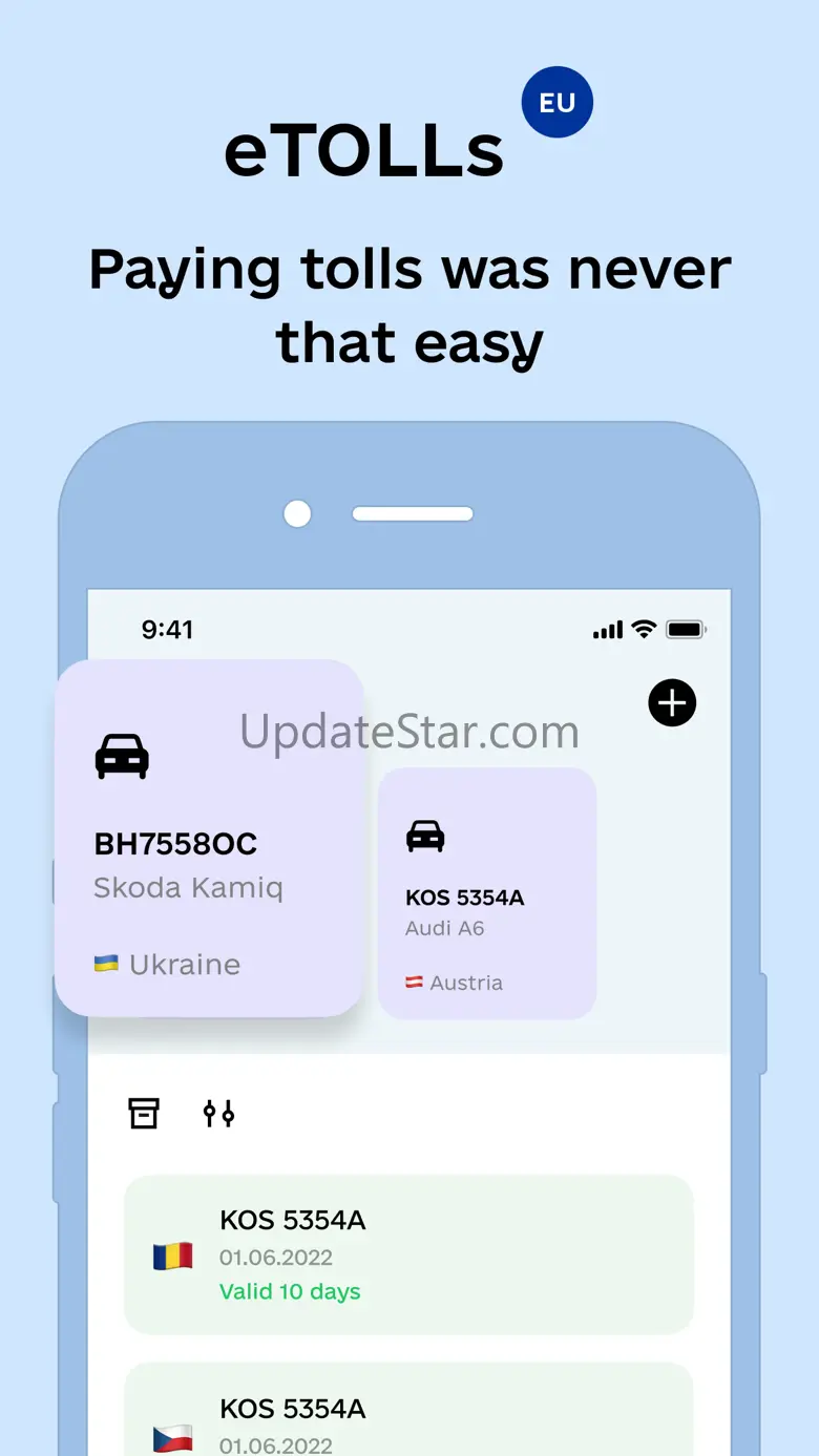 eTOLLs EU - #1 toll aggregator 3.1.1