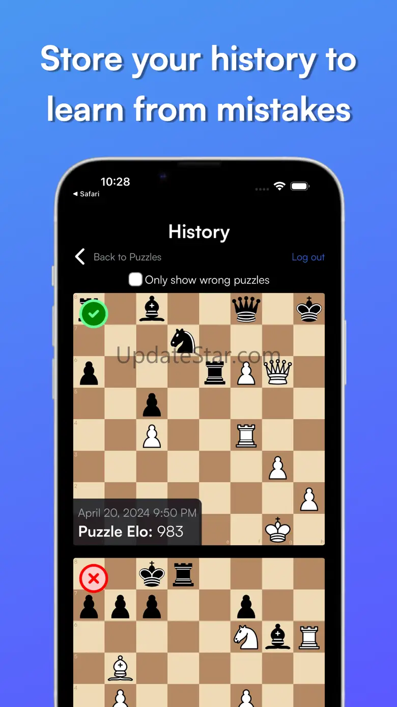 Chess Puzzles Tactics Training 2.2.2
