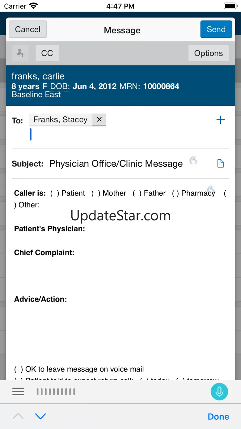 Cerner Message Center 11.0.0