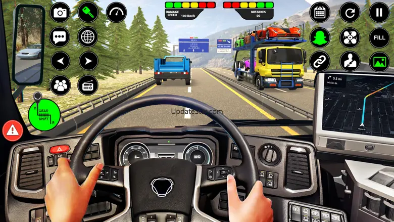 Vehicle Transporter Truck Game 3.9