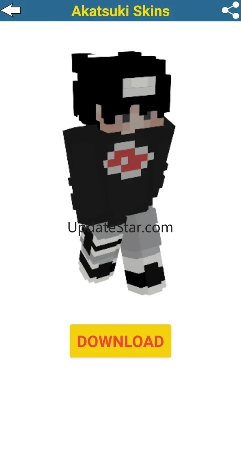 Akatsuki Skins For Minecraft kala.s3nj4.03